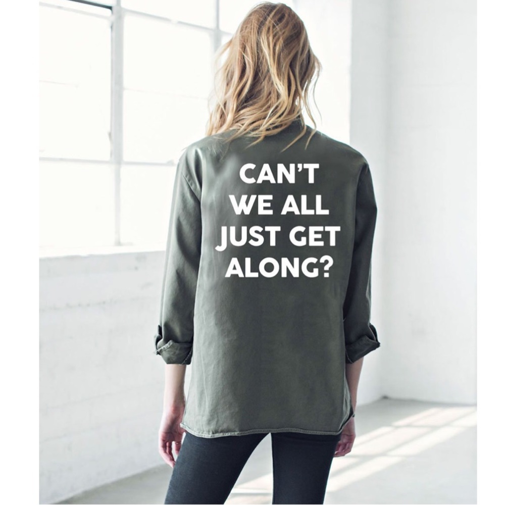 GET ALONG- JAC VANEK ARMY JACKET